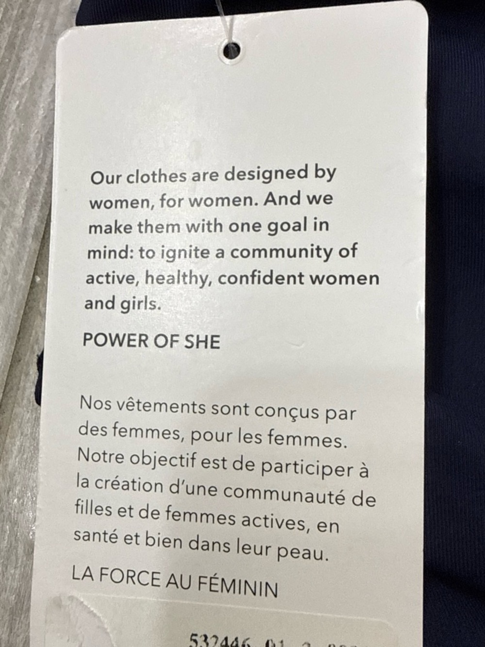 NWT! Athleta Women's Navy cinch-Tie Swim Bottom - Picture 3 of 6